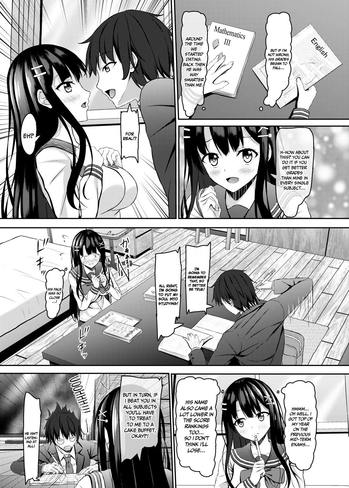 Hentai Manga Comic-The First of an Embarrassed Highschool Girl Blessed With Both Brains and Beauty-Read-6